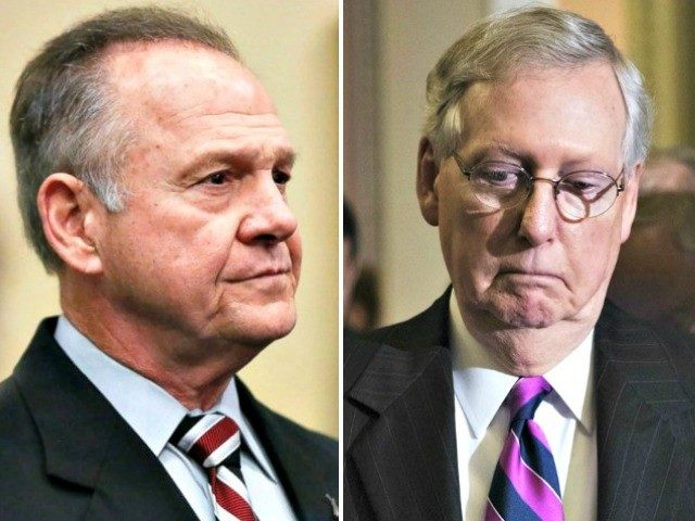Roy Moore Mitch McConnel