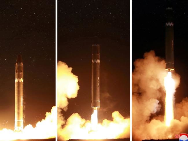 Click to enlarge North Korea Hwasong-15 millile