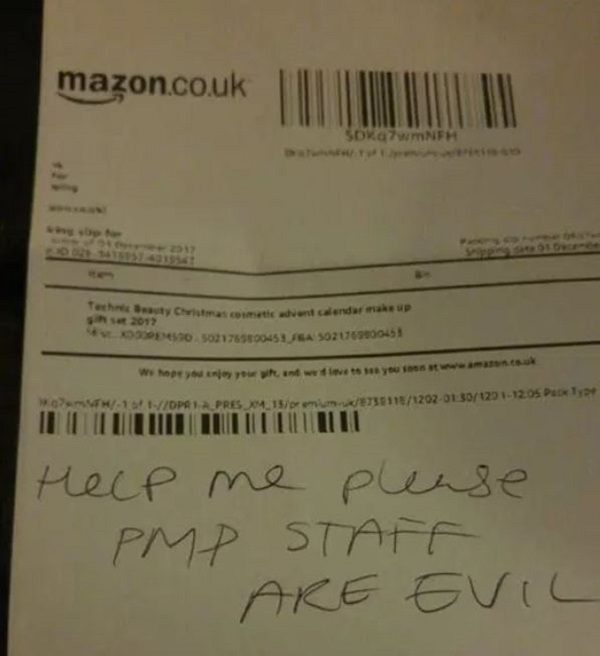 Amazon note
