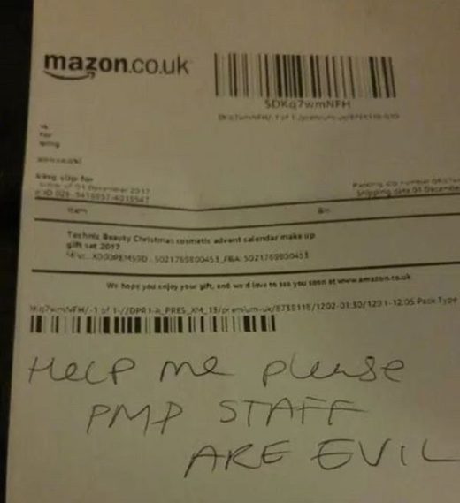 Amazon note