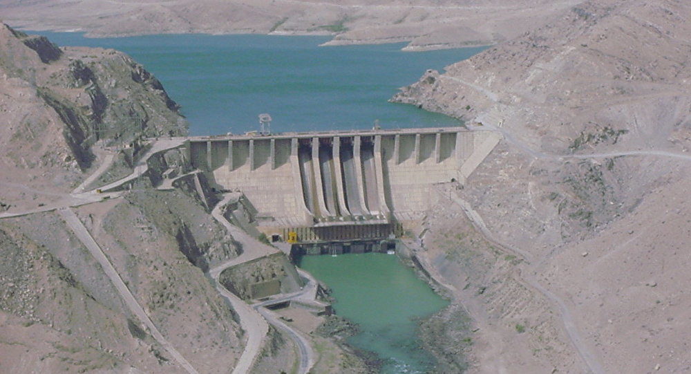 Click to enlarge Afghan water dam