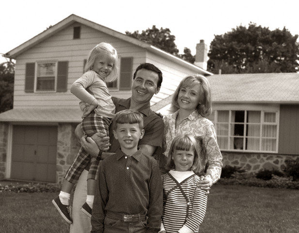 nuclear stereotypical american family