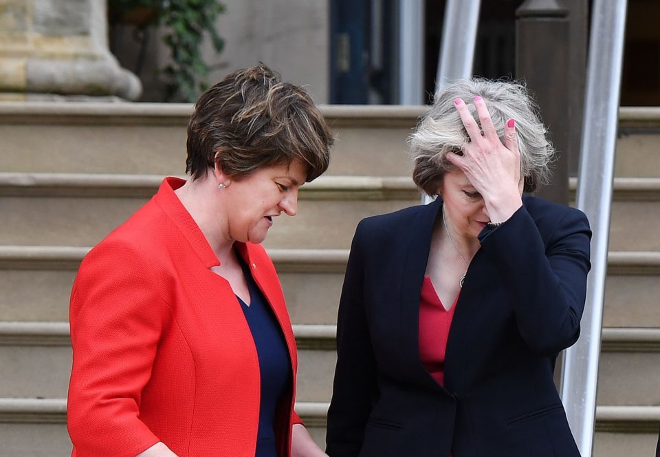 Click to enlarge arlene foster theresa may