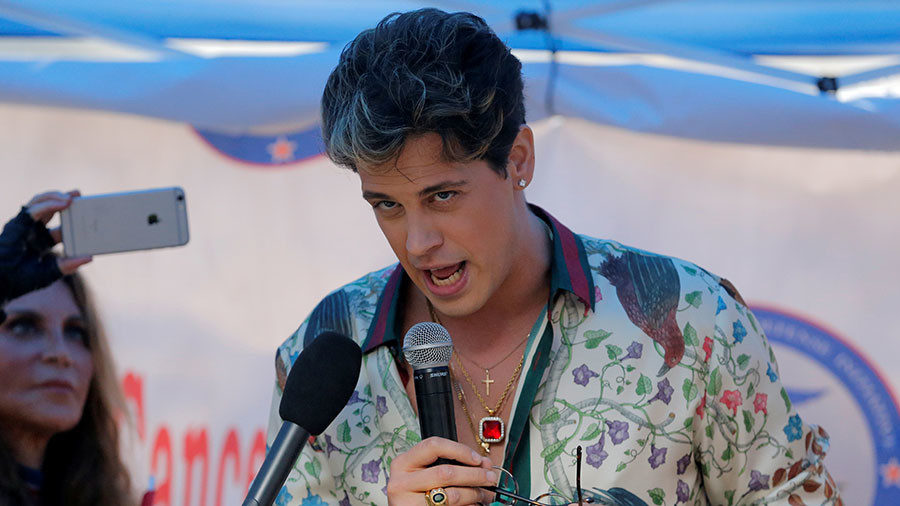 Click to enlarge Milo Yiannopoulos