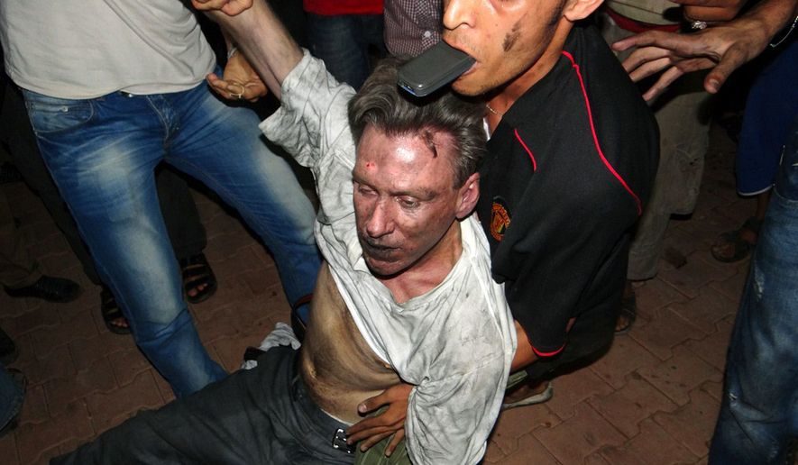 Click to enlarge US ambassador Libya Chris Stevens