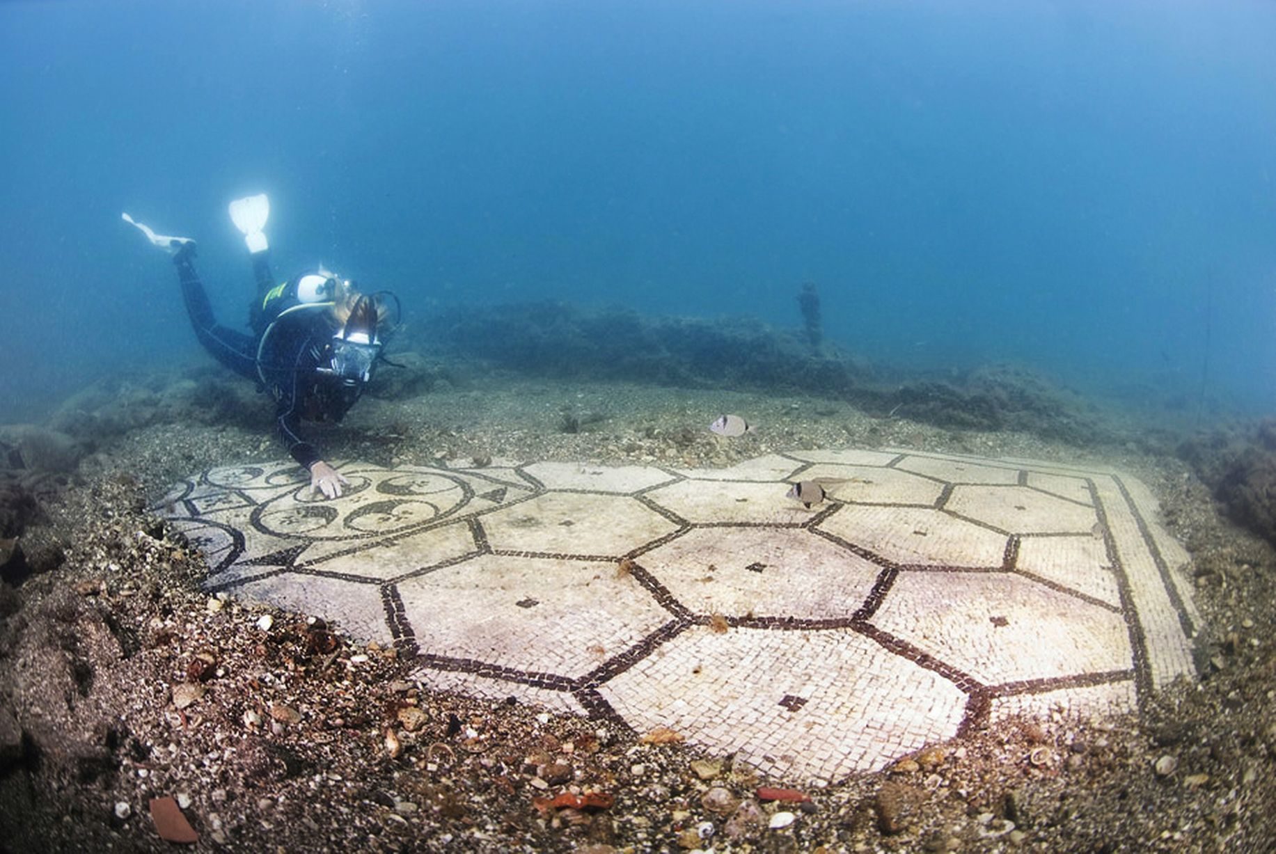 Baiae Roman sunken city