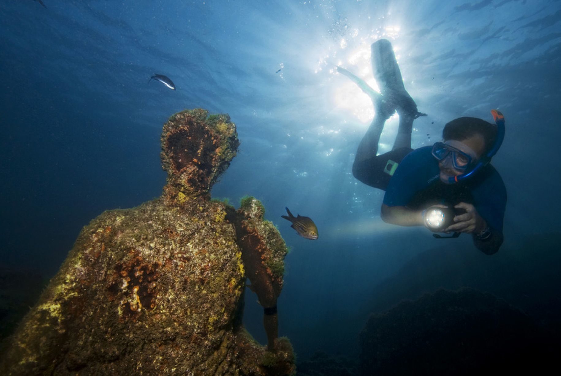 Baiae Roman sunken city