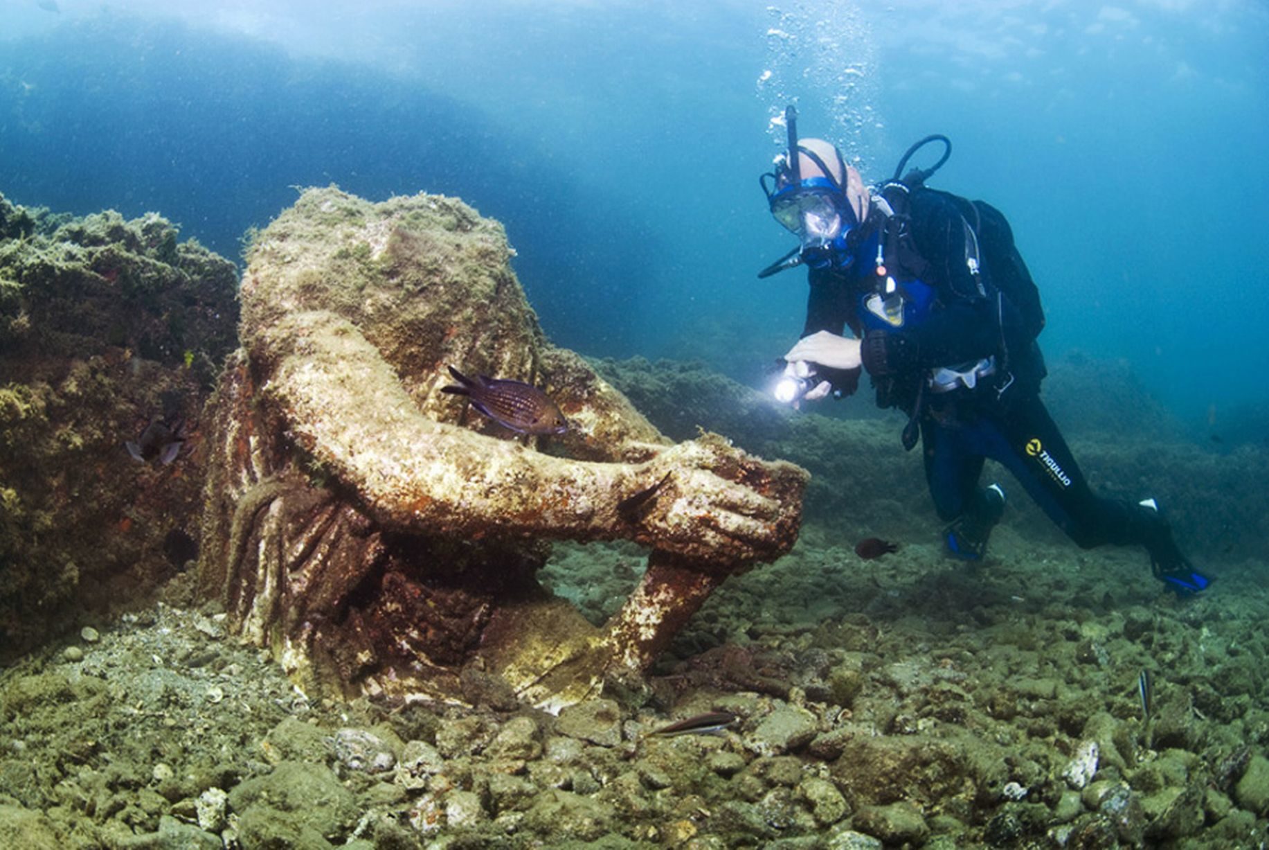 Baiae Roman sunken city