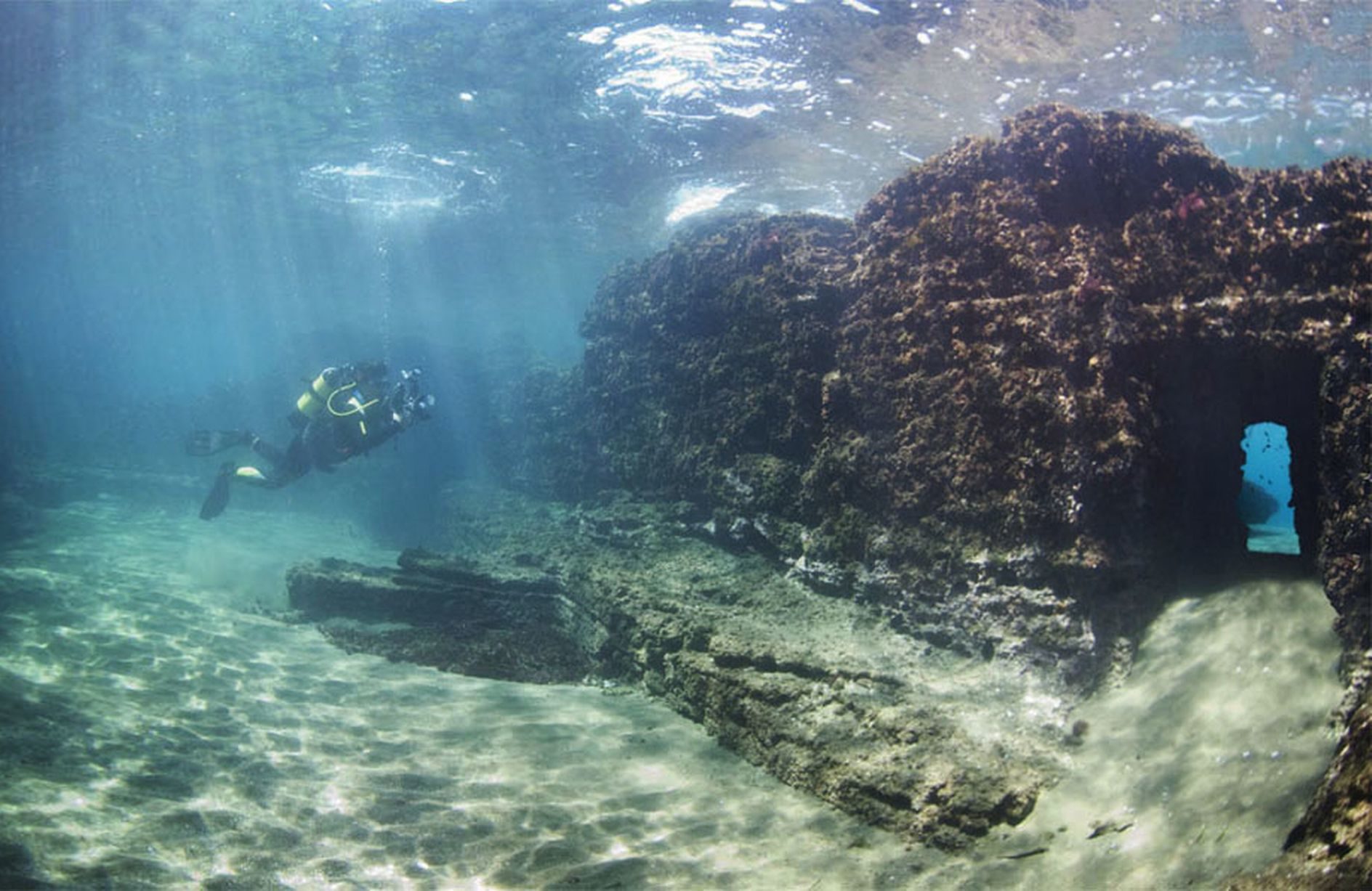 Baiae Roman sunken city