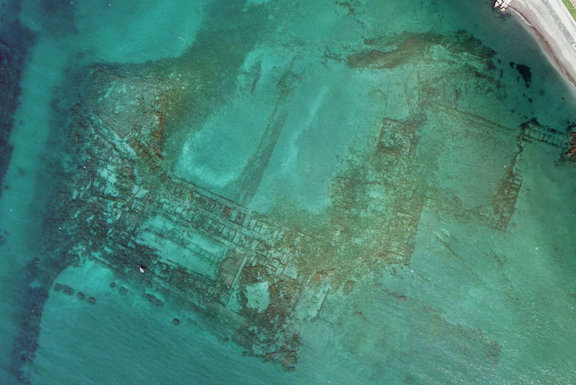 Baiae Roman sunken city