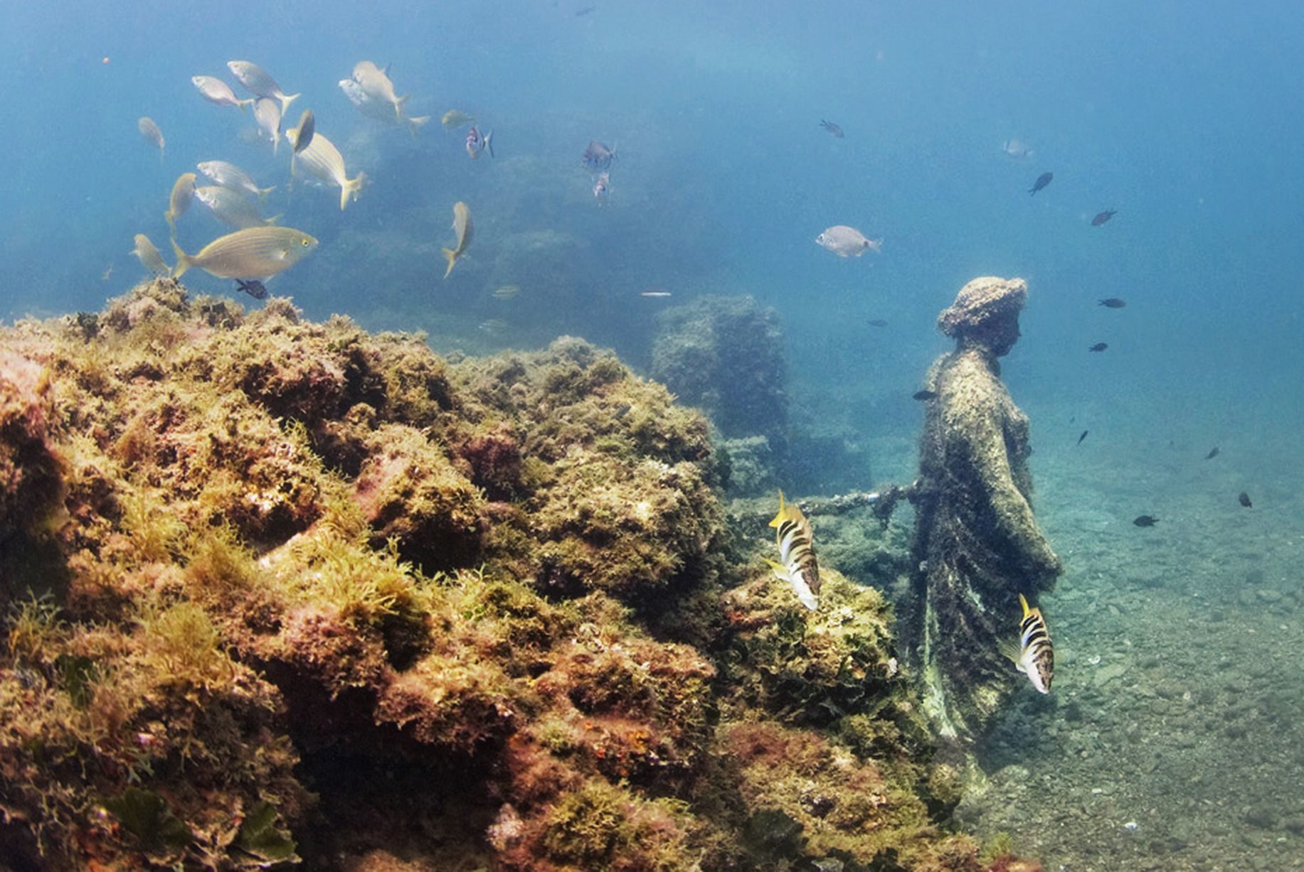 Baiae Roman sunken city