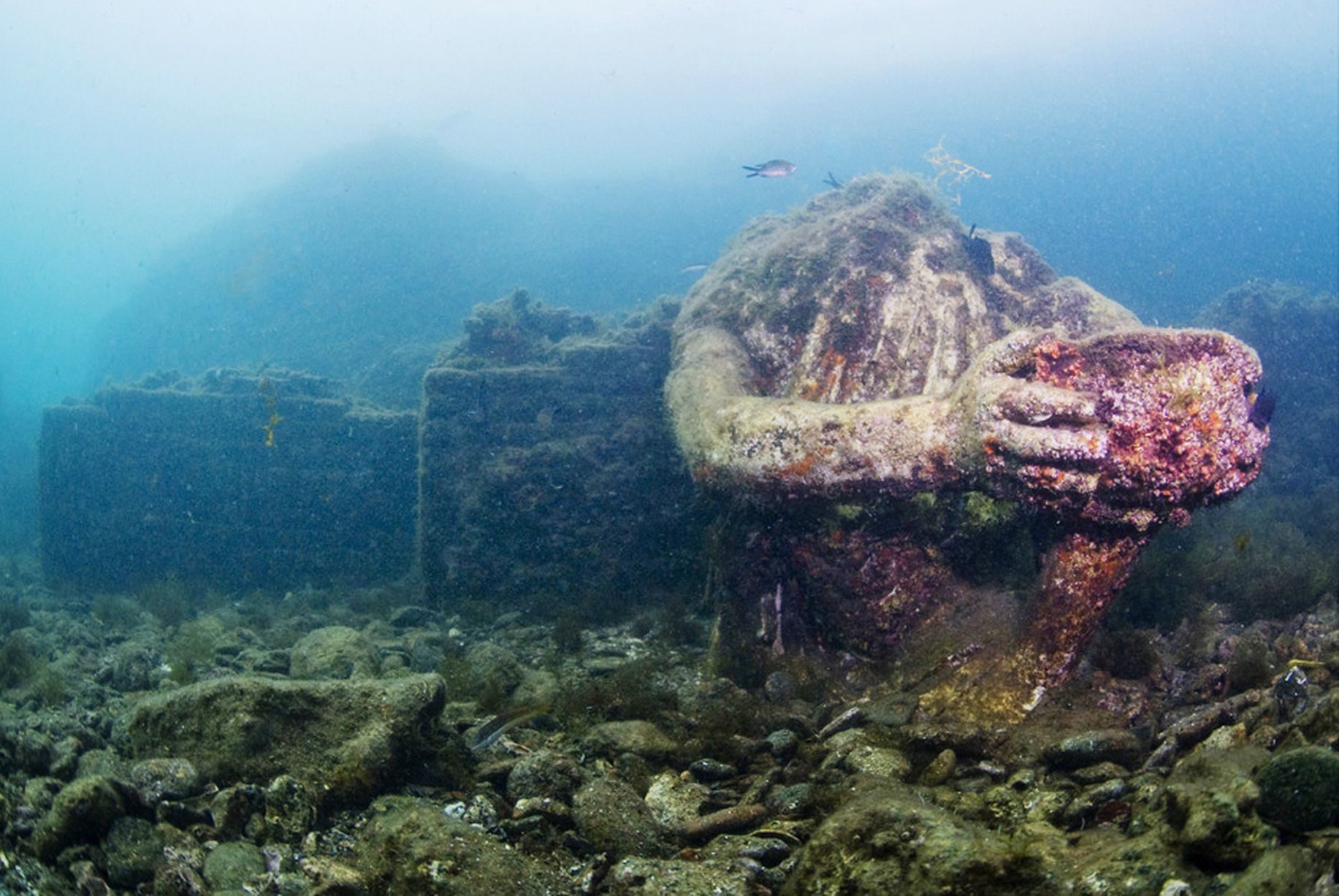 Baiae Roman sunken city