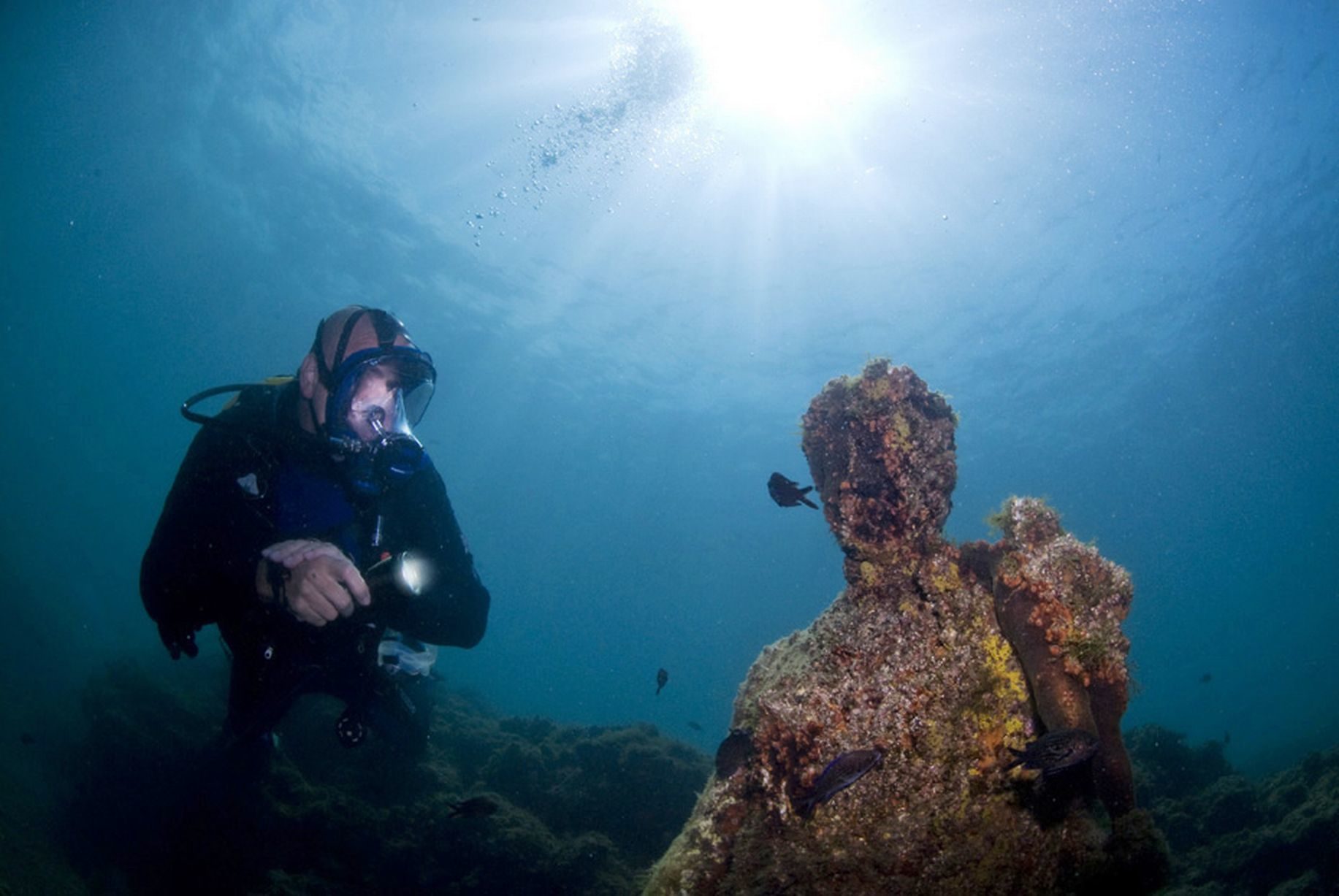 Baiae Roman sunken city