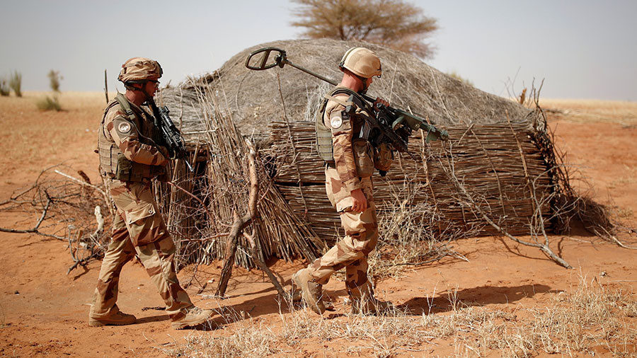 Click to enlarge French soldiers Mali