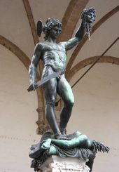 Click to enlarge Benvenuto Cellini'ssculpture Perseus
