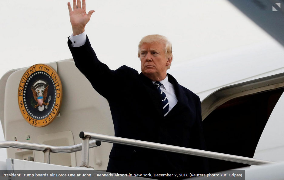 Trump airforce one