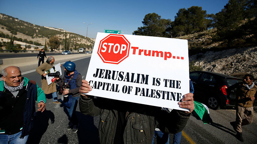 jerusalem capital protest
