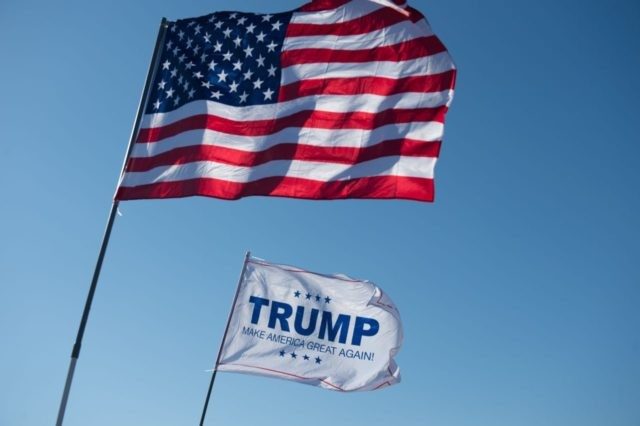 Click to enlarge trump us flag