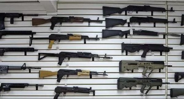 rack of guns