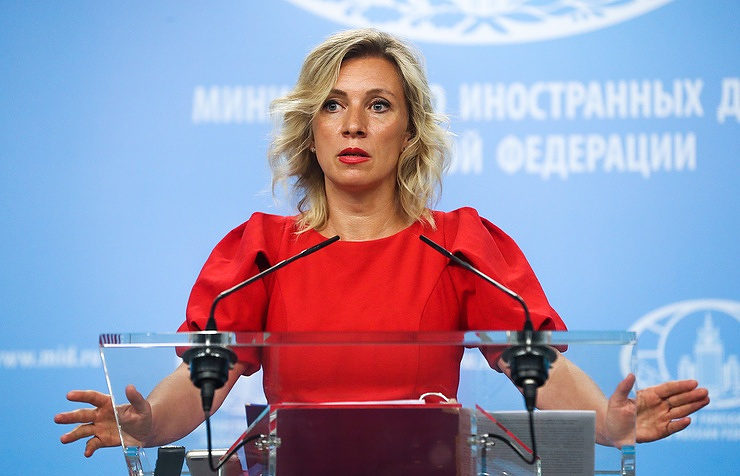 Click to enlarge Maria Zakharova