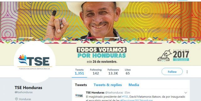 TSE Honduras elections elecciones