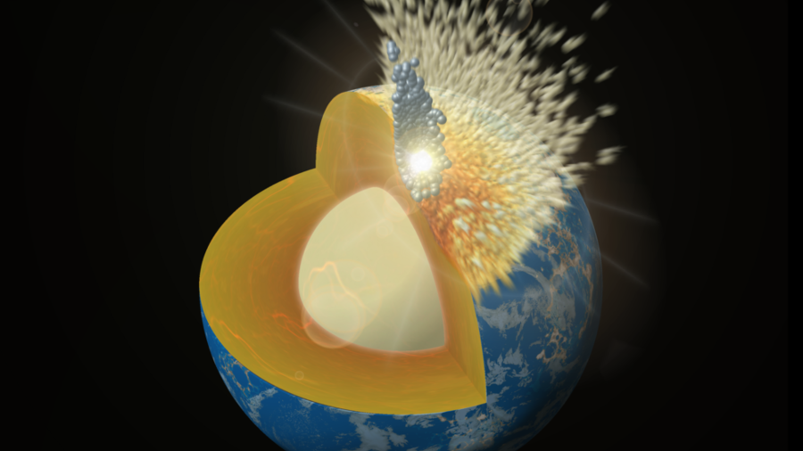 Click to enlarge earth collision