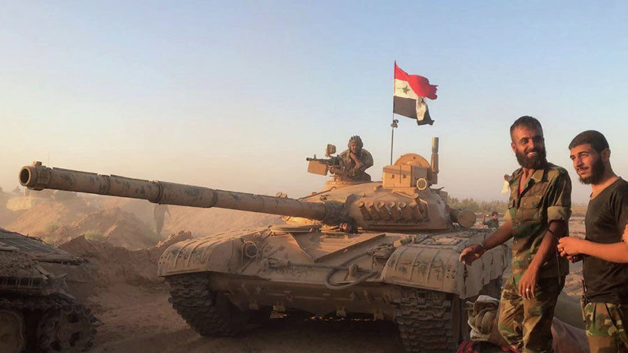 Click to enlarge Syrian soldiers