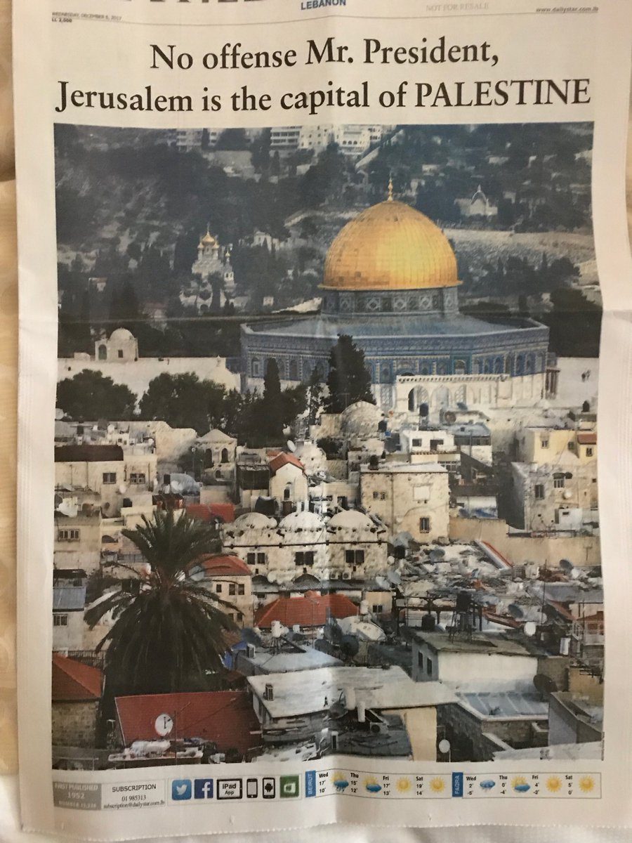 Click to enlarge daily star jerusalem