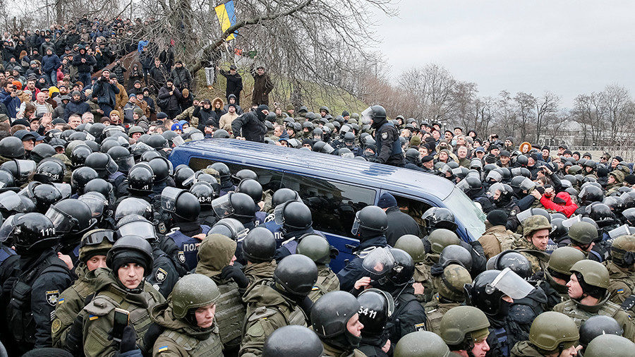 Ukraine national guard Saakashvili