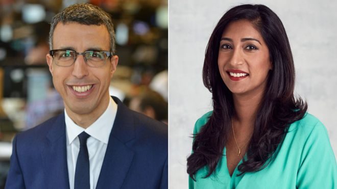 Click to enlarge Kamal Ahmed and Tina Daheley will help mentor students