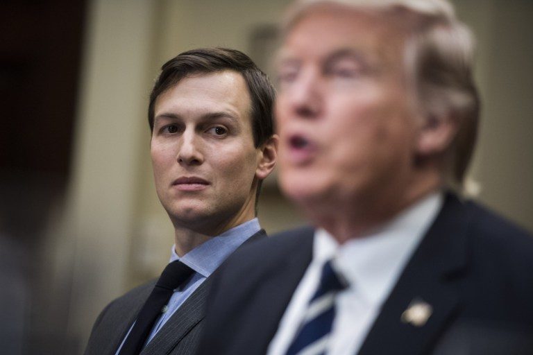 Click to enlarge Jared Kushner Donald Trump