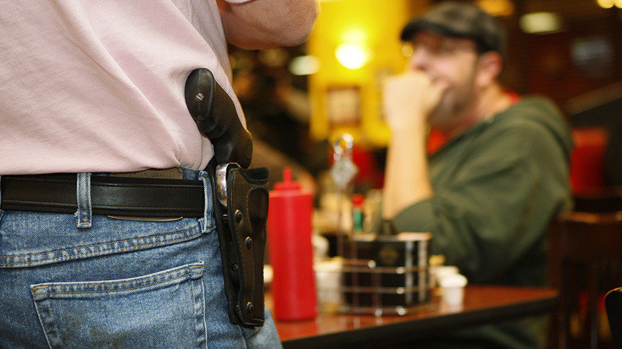 man with gun