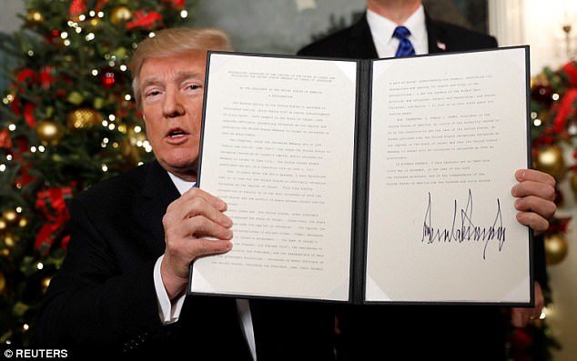 Click to enlarge Trump Jerusalem Israel