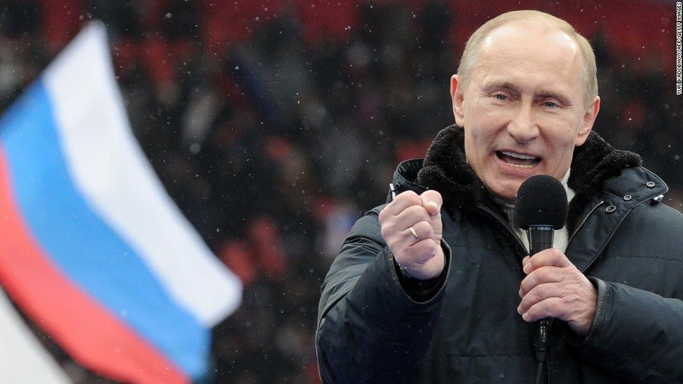 Click to enlarge president putin