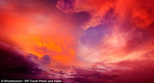 Blood red sky that lasted 9 days: Mysterious hue seen over Far East Asia in 1770 was caused by biggest solar storm ever recorded