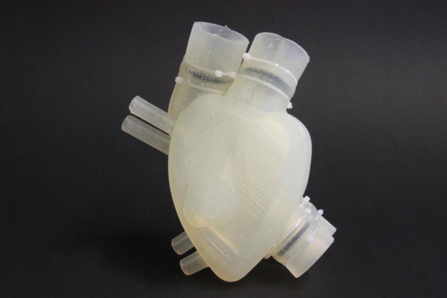 Click to enlarge soft artificial heart