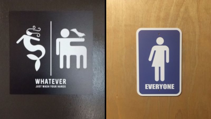 gender neutral bathroom