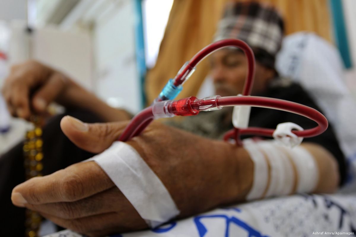 palestinian man hospital