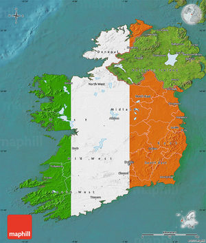 map ireland