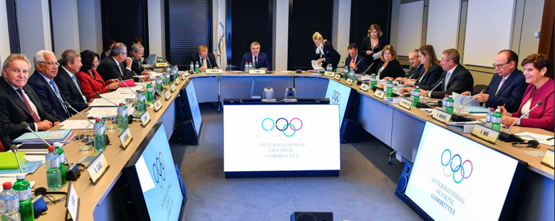 Click to enlarge IOC Executive Board
