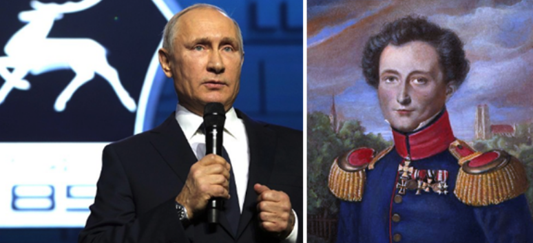 Click to enlarge Putin & General von Clausewitz