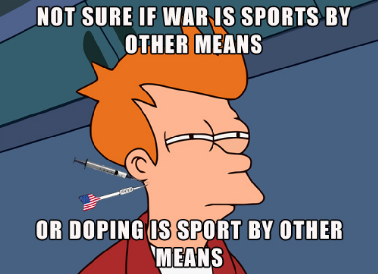 Click to enlarge Olympic Doping
