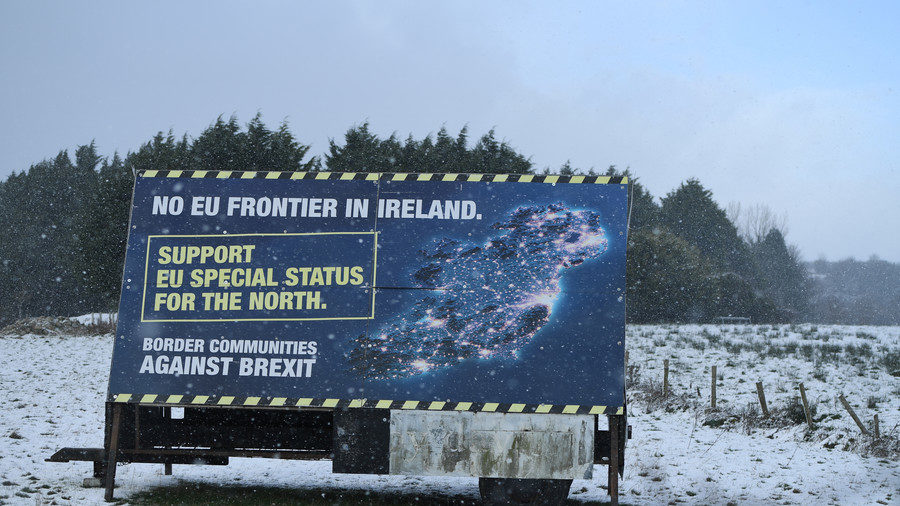 DUP bulletin billboard Brexit