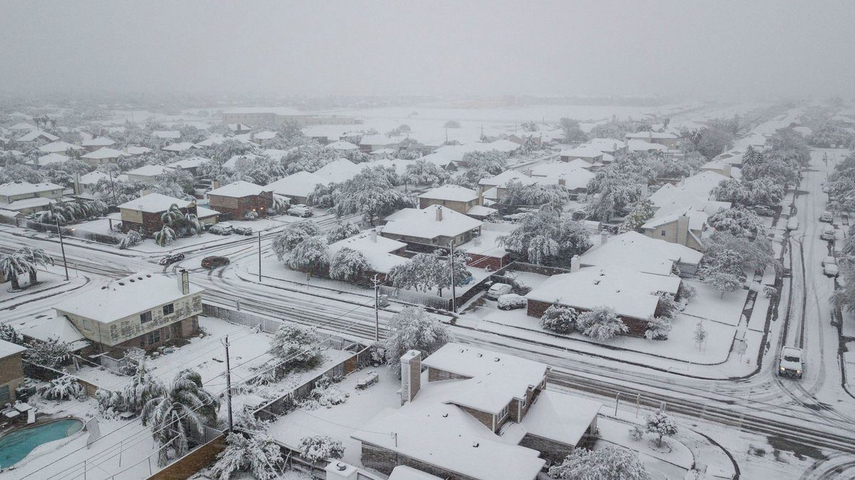 SNow Texas 2017