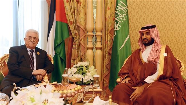 Click to enlarge Mahmoud Abbas Prince Mohammad Bin Salman