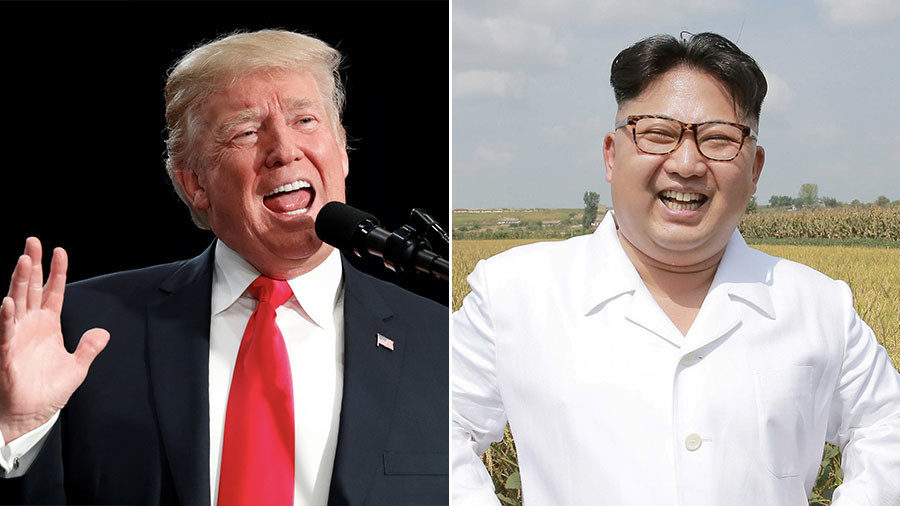 Trump  King jong-un