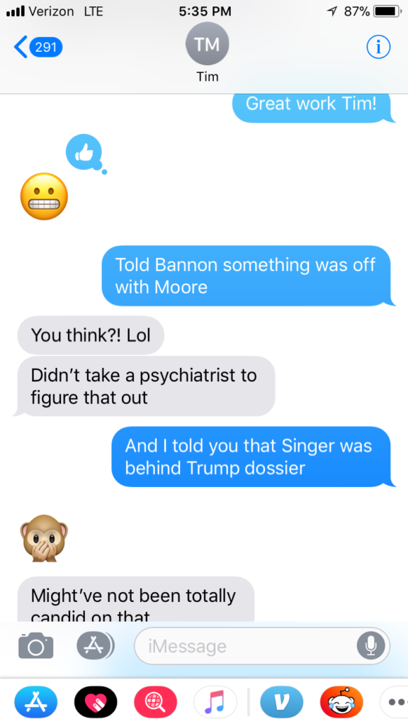 Click to enlarge Tim Miller texts