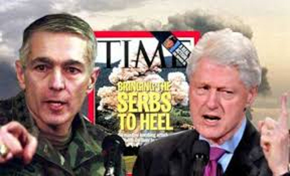 Clinton Serbia bombing NATO Slobodan Milosevic