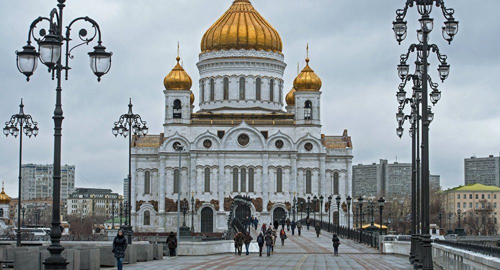 Cathedral of Christ the Savior in Moscow