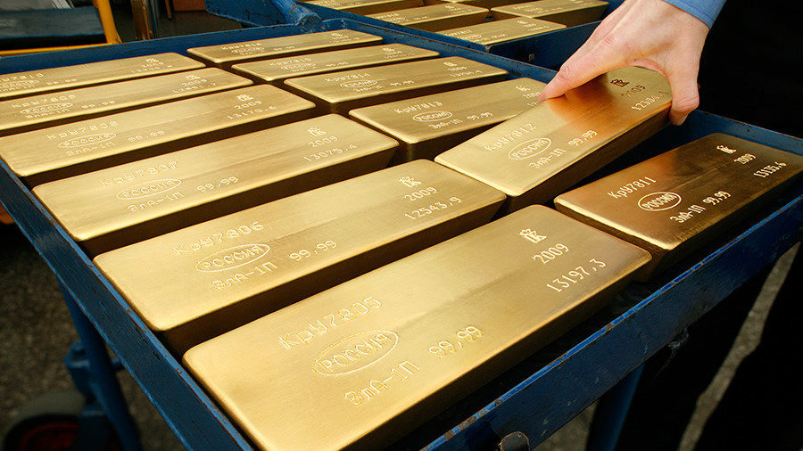 Click to enlarge russian gold bars